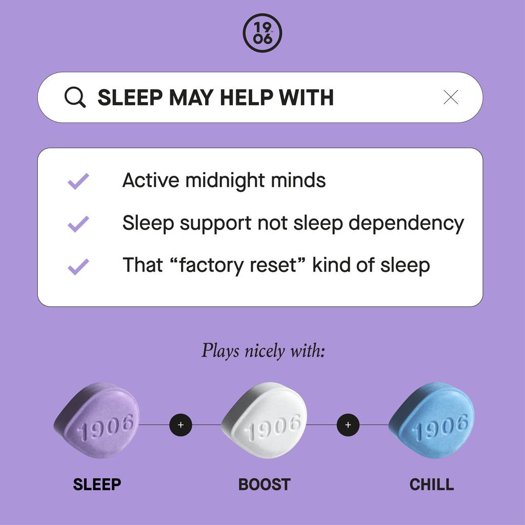 1906 Sleep Drops Unflavored Ratioed Tablets 5mg ea | 20-Pack