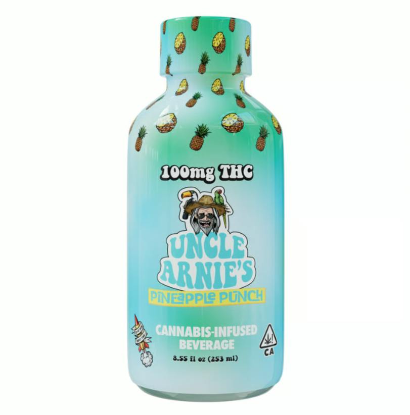 Uncle Arnie's Pineapple Punch Ready-to-Drink 100mg