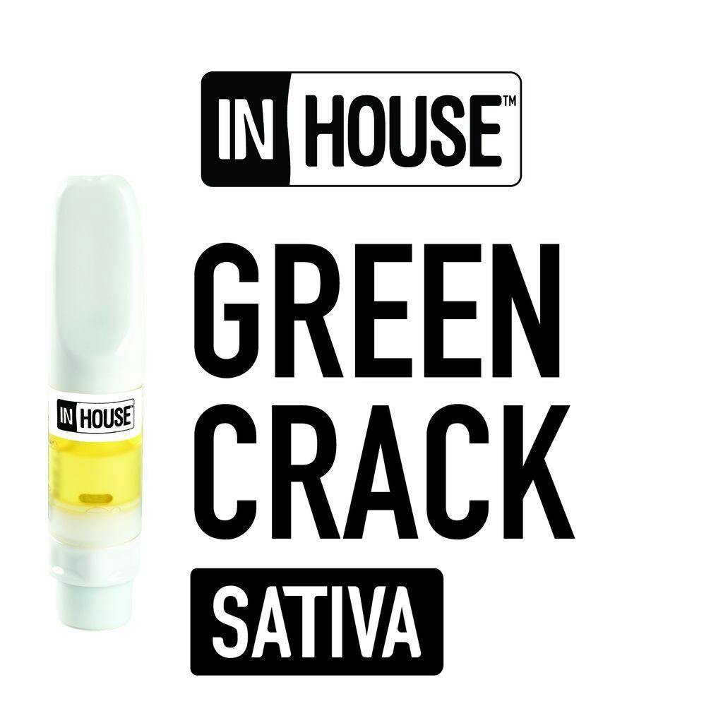 In House Green Crack Cartridge 1g