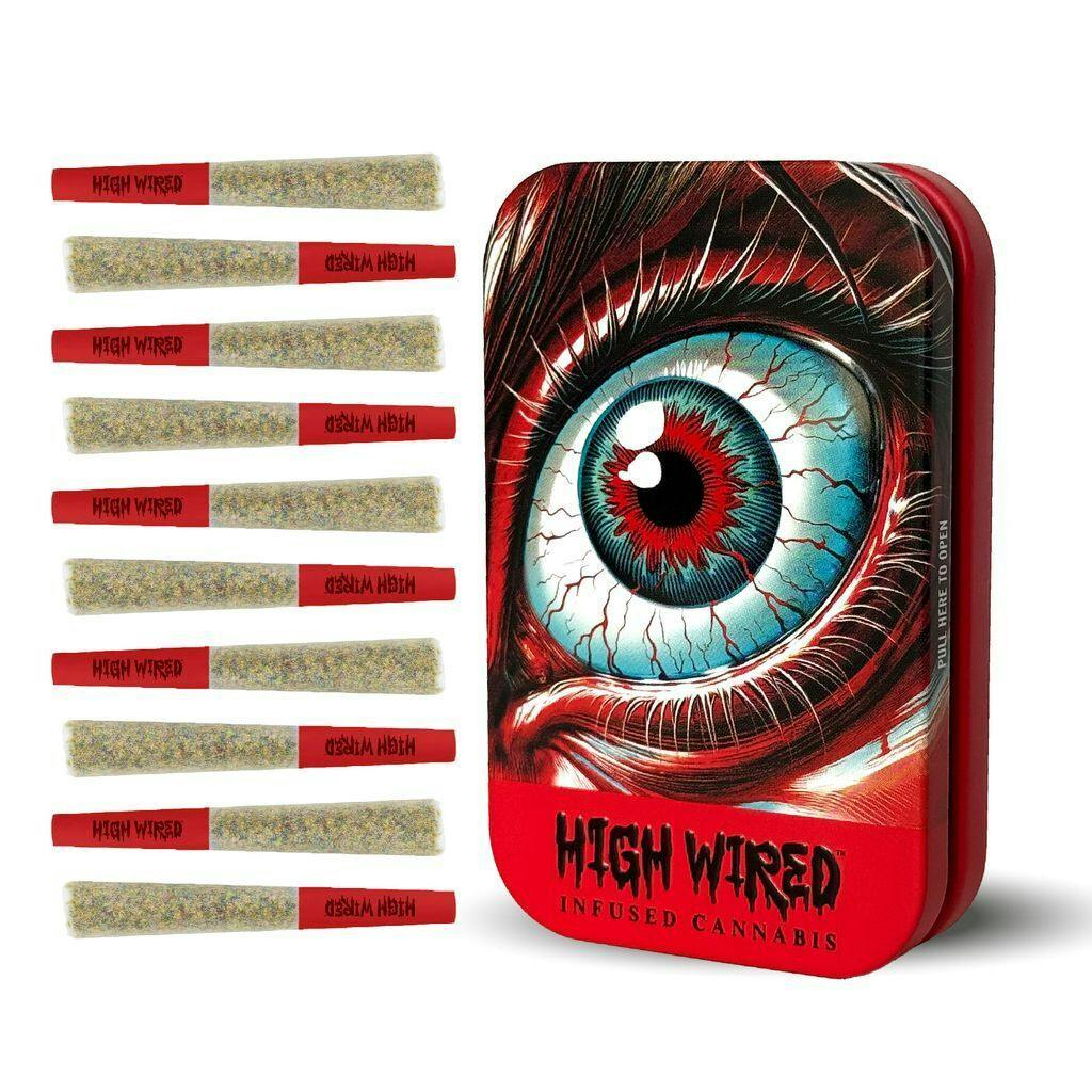 High Wired Butterstuff Infused Pre-Roll Pack 0.4g ea | 10-Pack