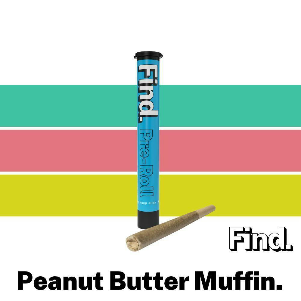 Find. Peanut Butter Muffin Pre-Roll 1g