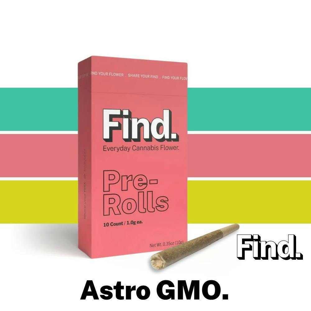 Find. Astro GMO Pre-Roll Pack 1g ea | 10-Pack