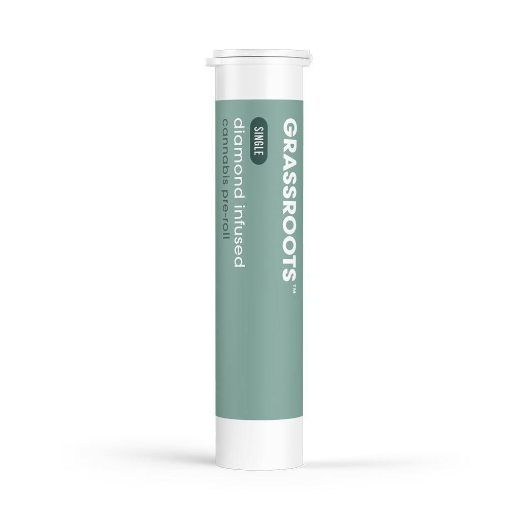 Grassroots Moonbeam Gelato Diamond Infused Pre-Roll 1g