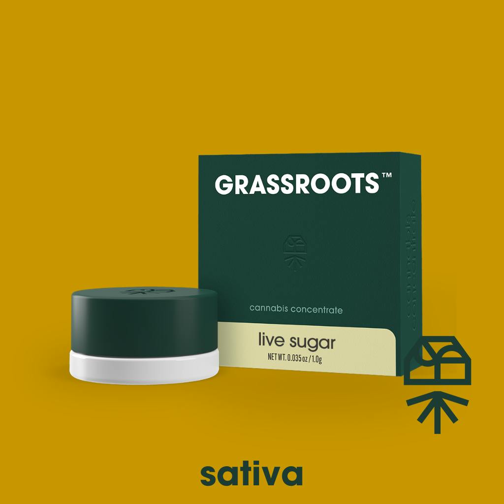 Grassroots Citradelic Haze Live Sugar 1g
