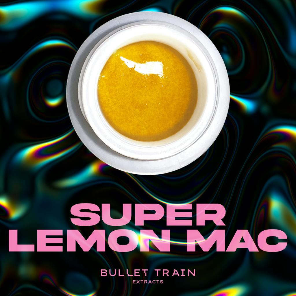 Bullet Train Extracts Super Lemon Mac Live Resin 1g