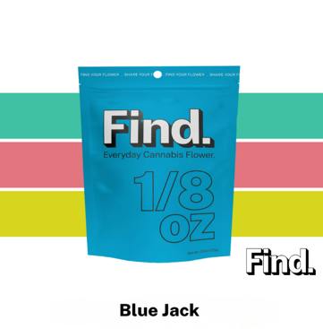 Find. Bluejack Whole Flower 3.5g