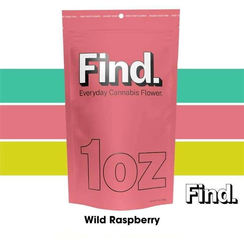 Find. Wild Raspberry Popcorn 28g