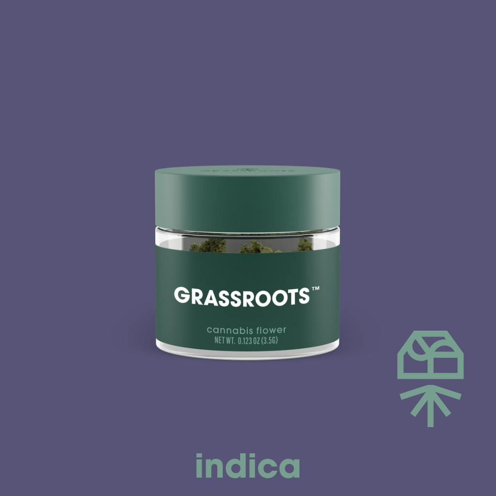 Grassroots Thick Mints Whole Flower 3.5g