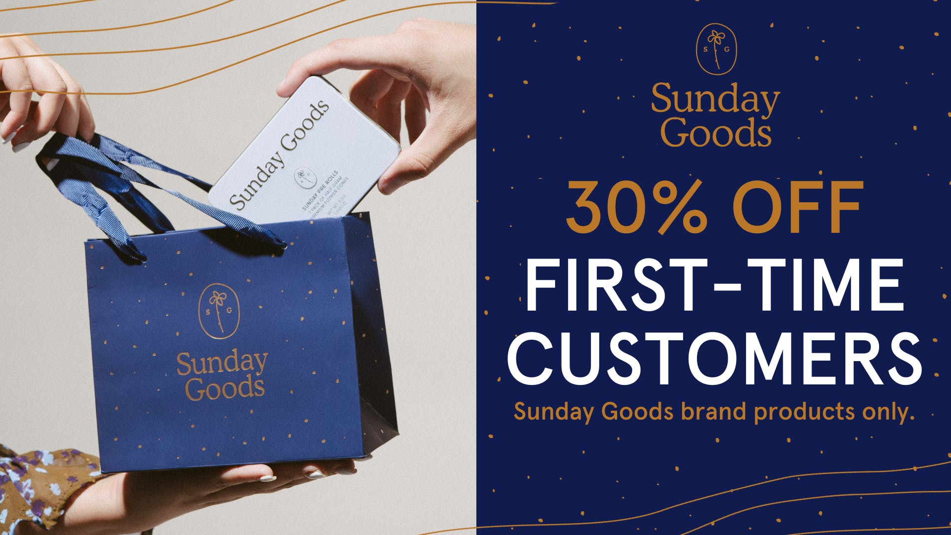 FirstTime Customer Special at Sunday Goods Tempe Weedmaps