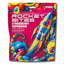 Rocket Bites - Strawberry Supernova 200mg Gummies