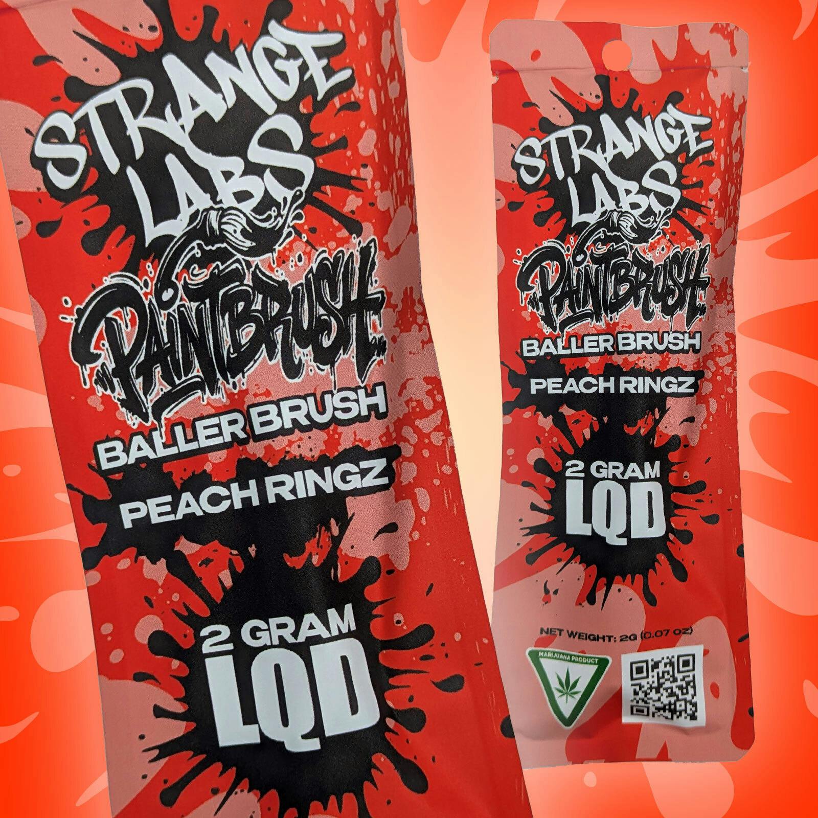 Strange Labs - Peach Ringz 2g LQD Paintbrush