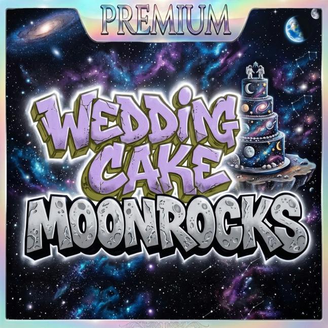 Premium Infused Bud Tier -Spyder Legs - Wedding Cake Bulk Moonrocks