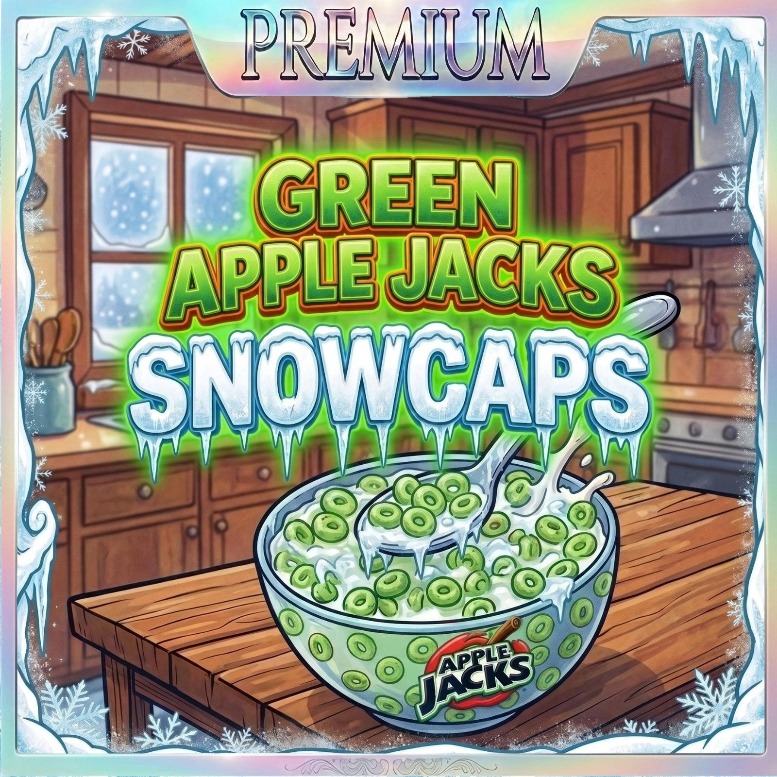 Premium Infused Bud Tier - Green Apple Jack Snowcaps