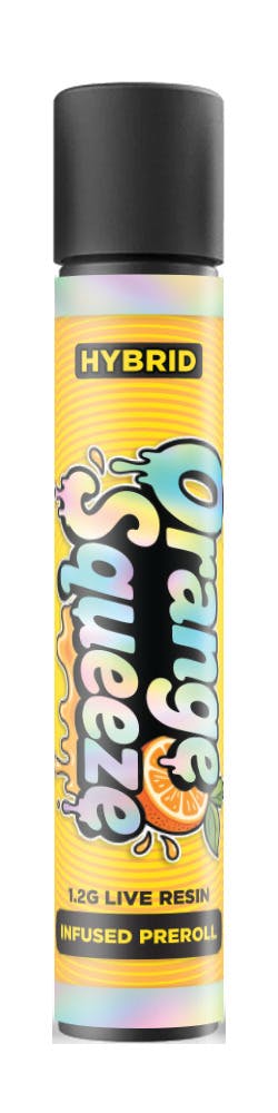 Fresh Canna - Orange Squeeze 1.2g Live Resin Infused Preroll