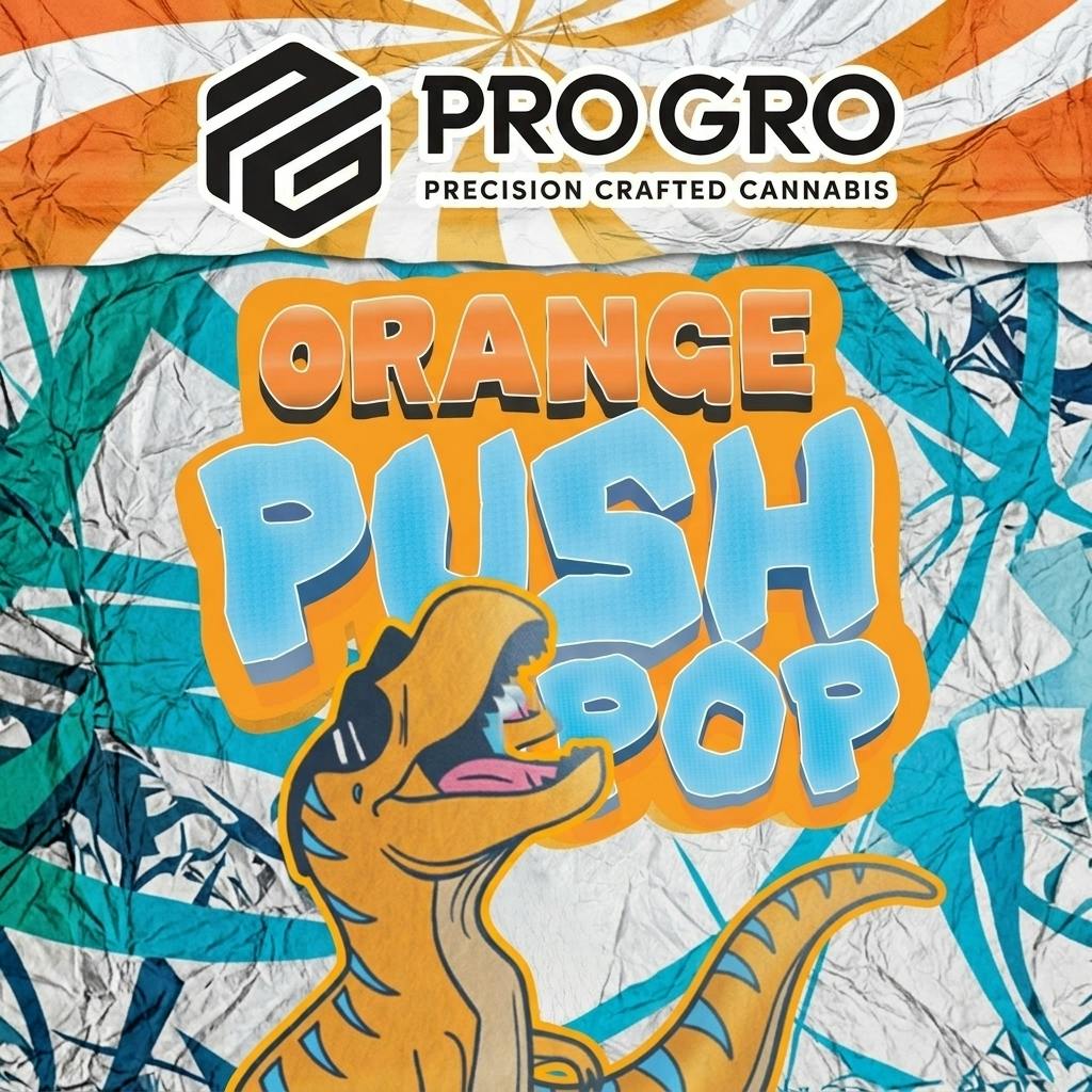 Zaza Tier - Pro Gro - Orange Push Pop Bulk Buds
