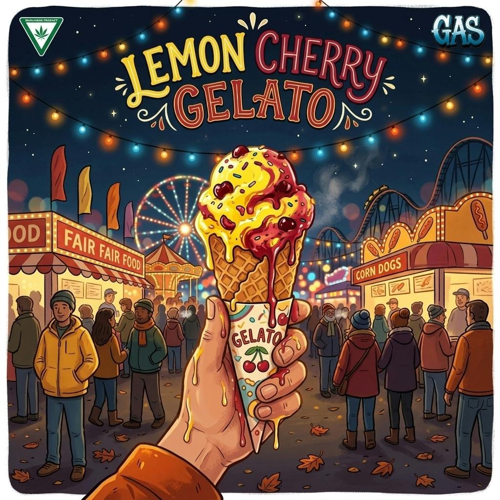 Gas Tier Deli - Lemon Cherry Gelato