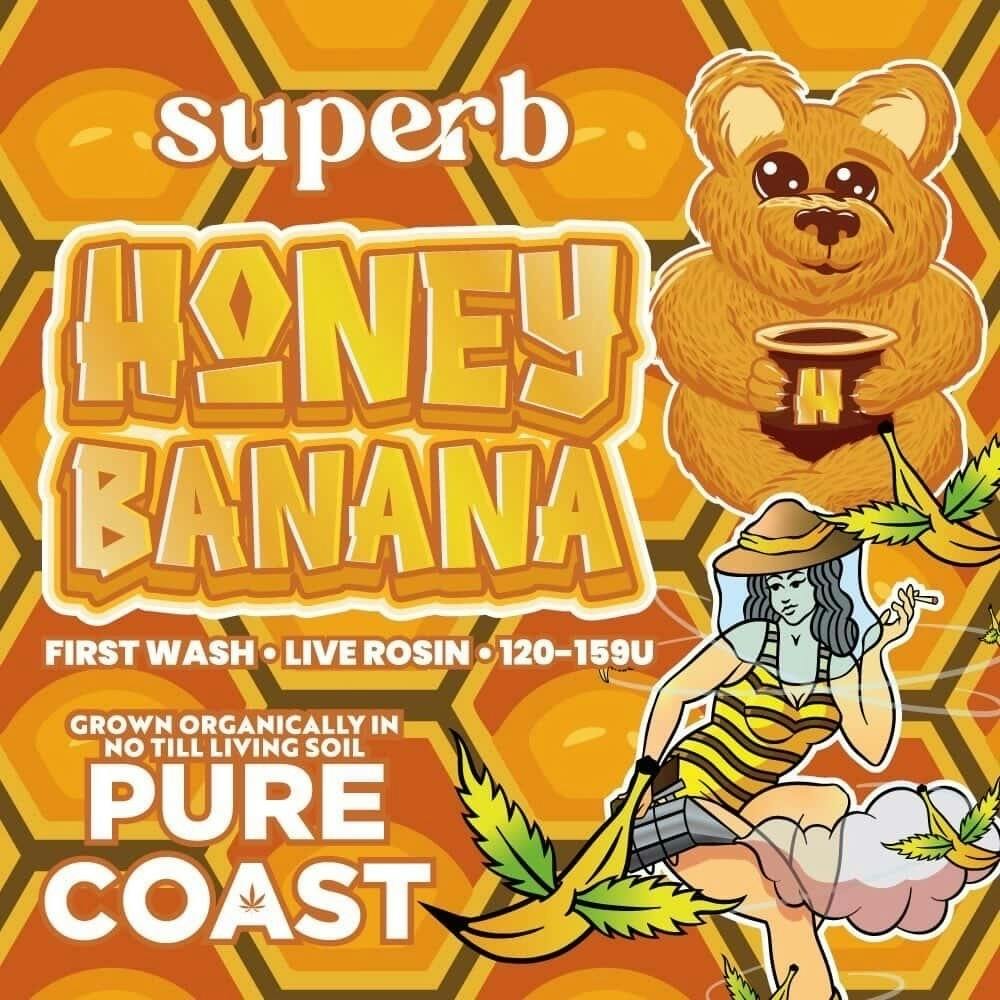 Superb Honey Banana Live Rosin