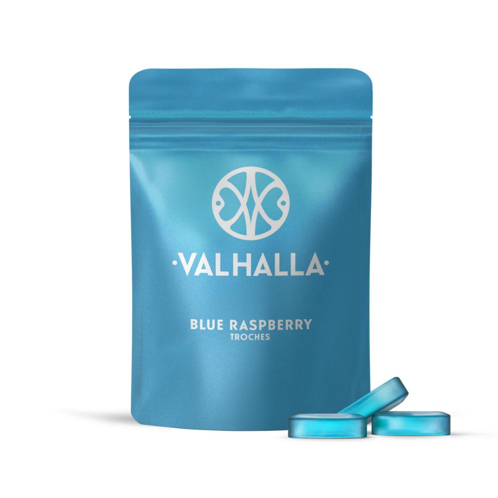 Valhalla Blue Raspberry (Indica) Troches 1500mg [15pk]