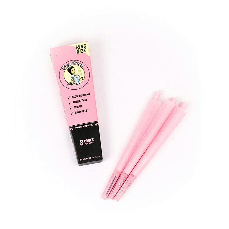 Blazy Susan | Pink King Size Cones | 3pk