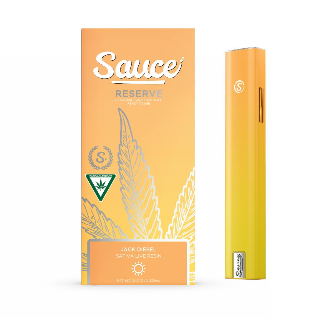 Sauce | Jack Diesel Live Resin Disposable Vape