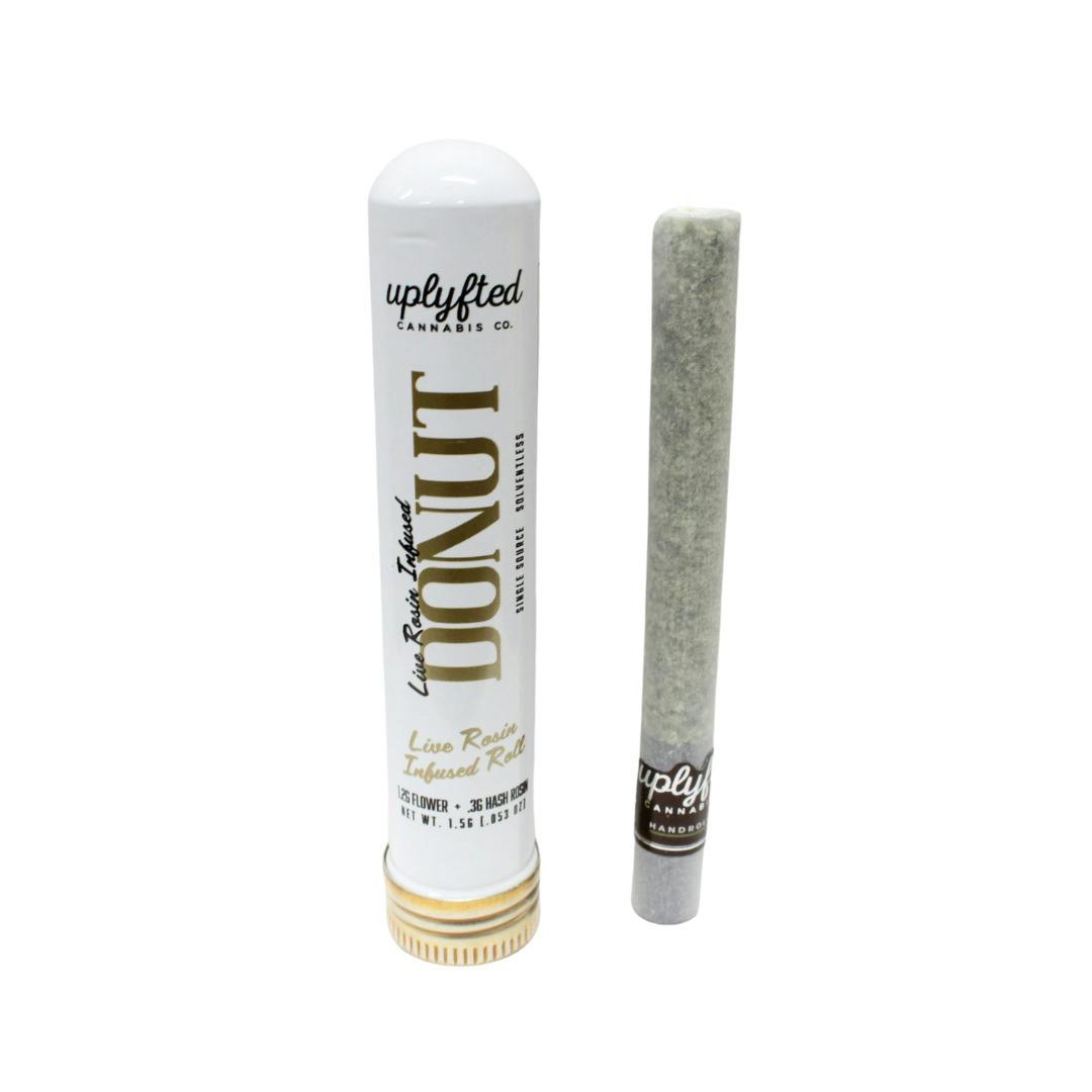 Uplyfted | Grape Gas x Garymac Live Rosin Infused Donut