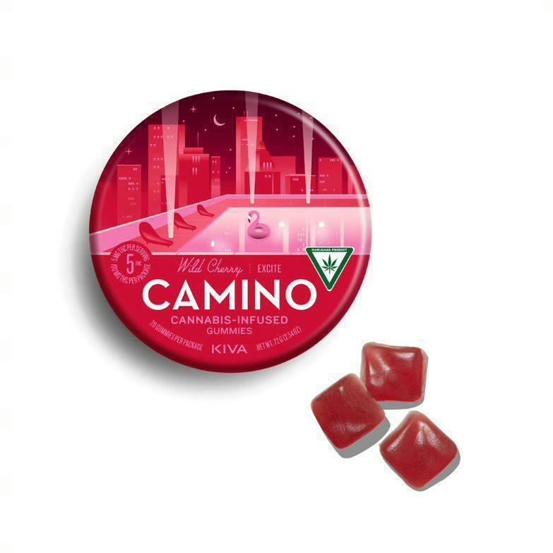 Camino | Wild Cherry Gummies | 20x5mg