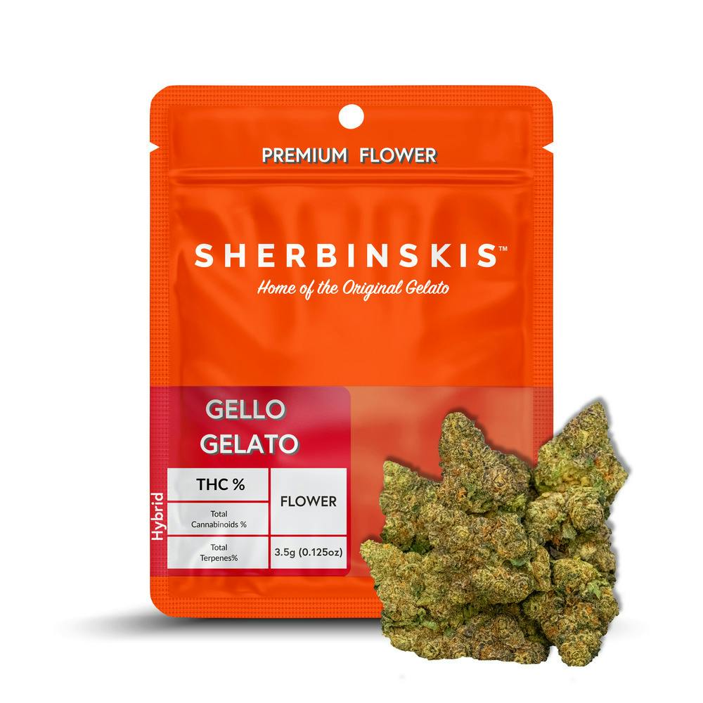 Sherbinskis | Gello Gelato Prepackaged Flower