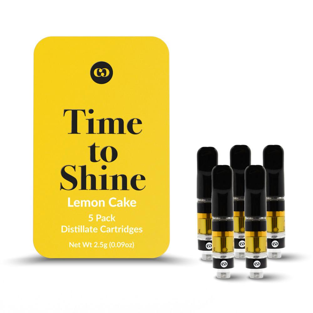 Lemon Cake Distillate Cartridge Pack | 5x0.5g
