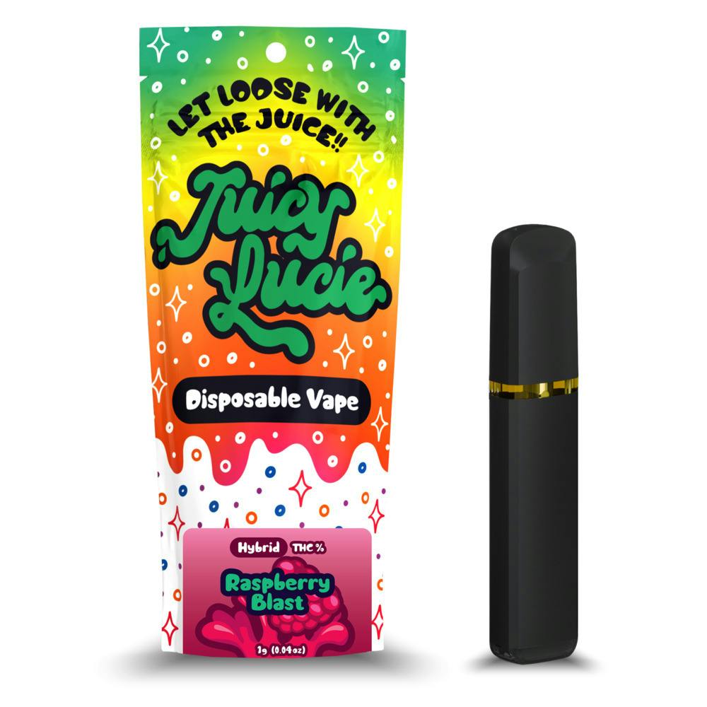 Juicy Lucie | Raspberry Blast Disposable Vape