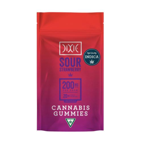 Sour Strawberry Gummies | 10x20mg