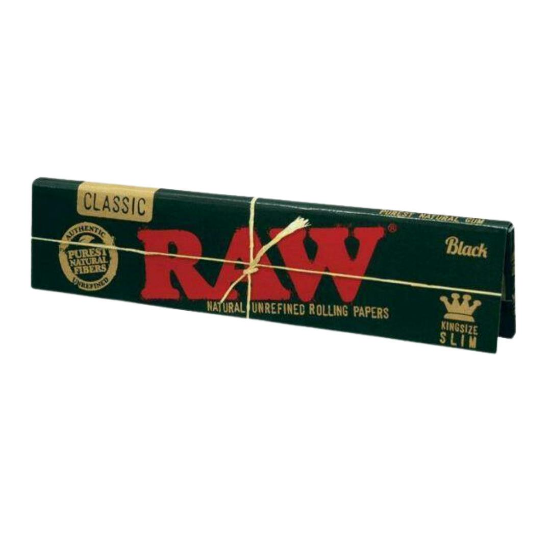 Raw | Black Classic Papers King Size Slim
