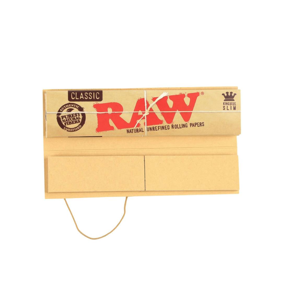 Raw | Organic Hemp King Size Slim +Tips