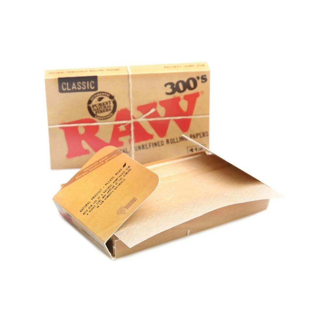RAW | Classic 300's Rolling Papers | 300ct | 1.25"
