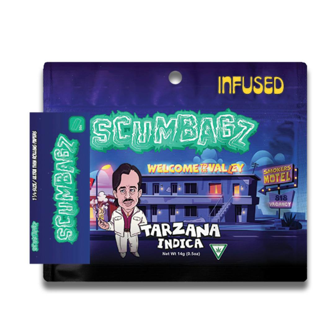 Scumbagz | Tarzana Indica Prepackaged Infused Ground Flower