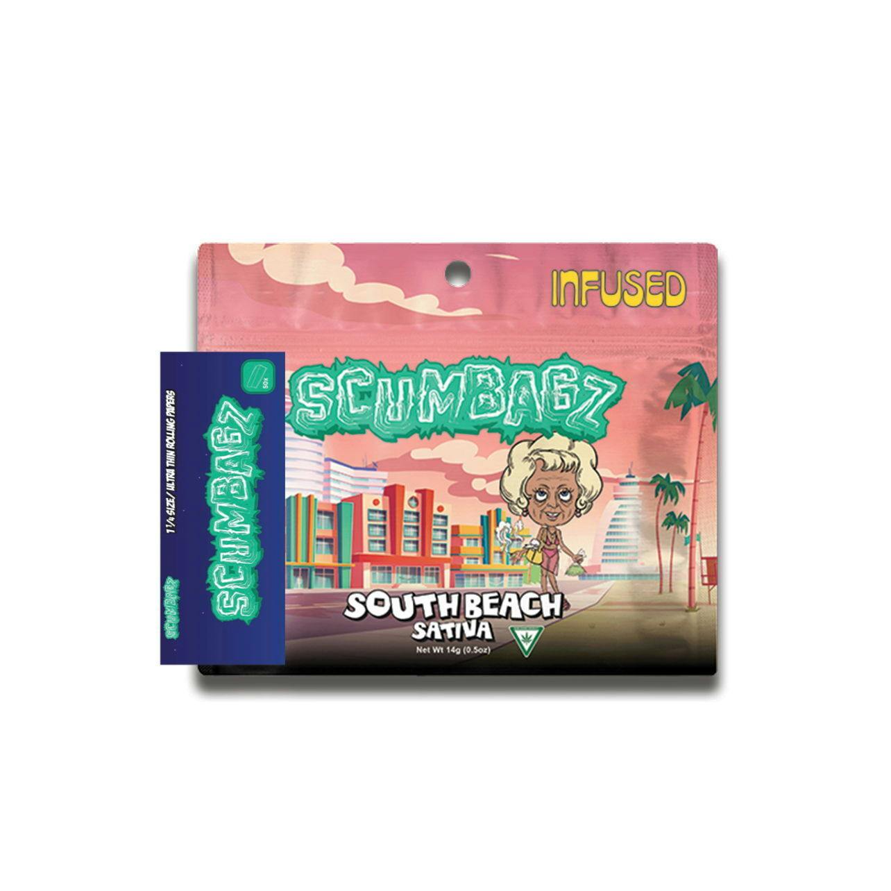 South Beach Sativa Prepackaged Infused Ground Flower