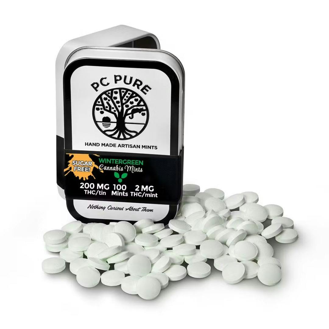 PC Pure | Wintergreen Mints | 100x2mg