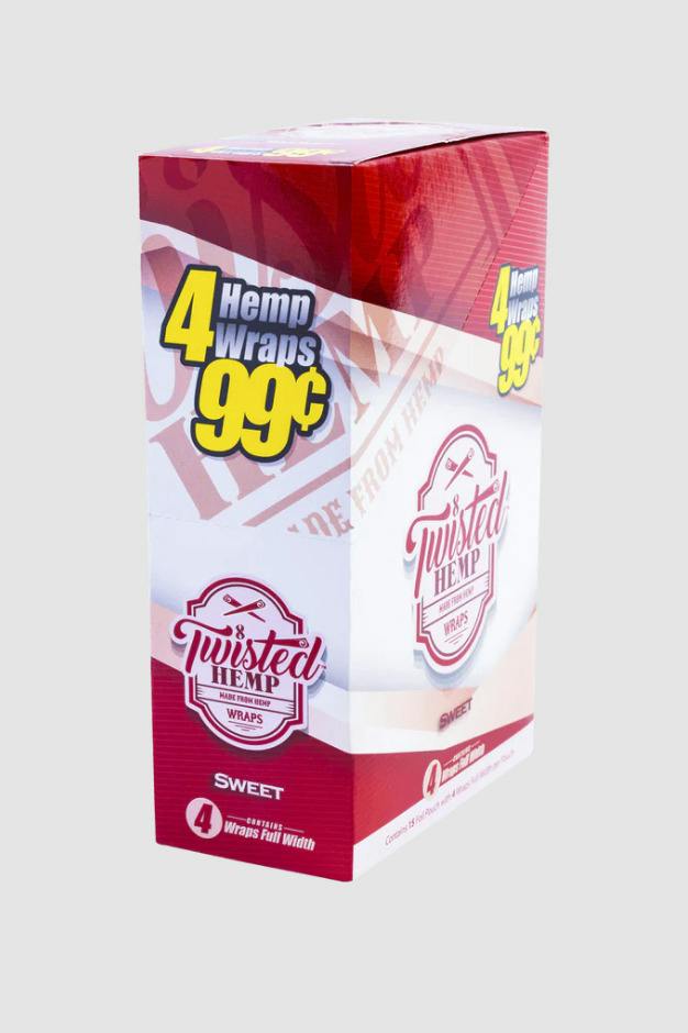 Twisted Hemp | Sweet Hemp Wraps | 4ct