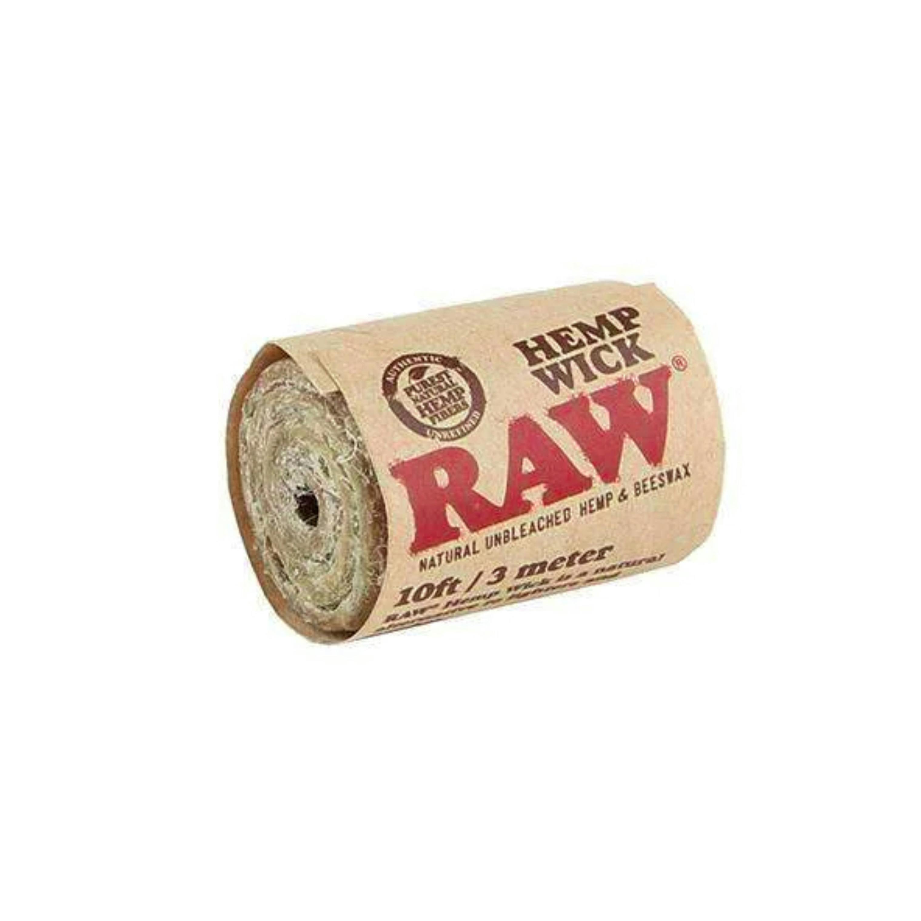 RAW Hemp Wick - 10ft