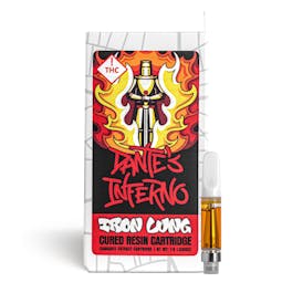 Dante's Inferno Cured Resin Cart