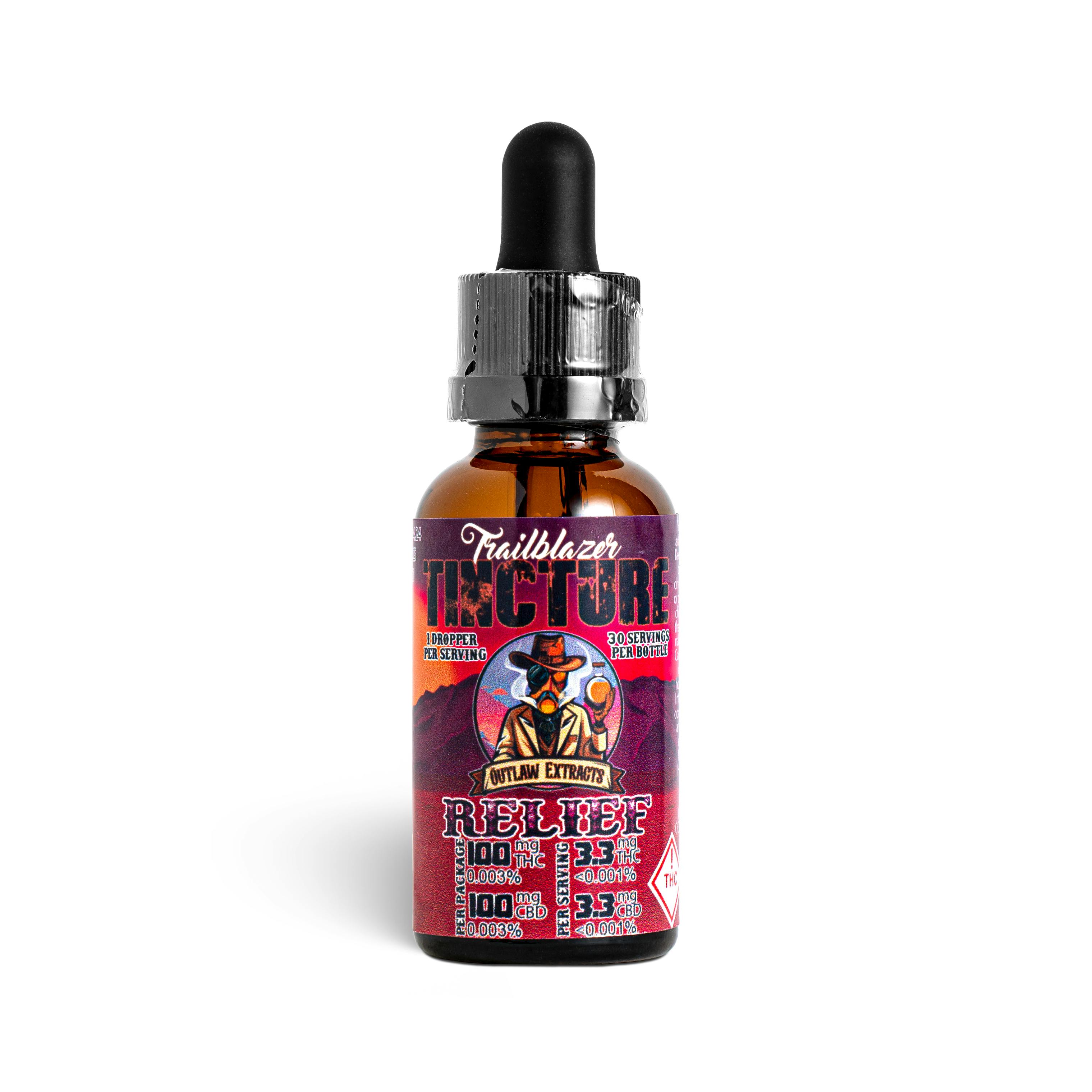 Relief Tincture THC:CBD 1:1