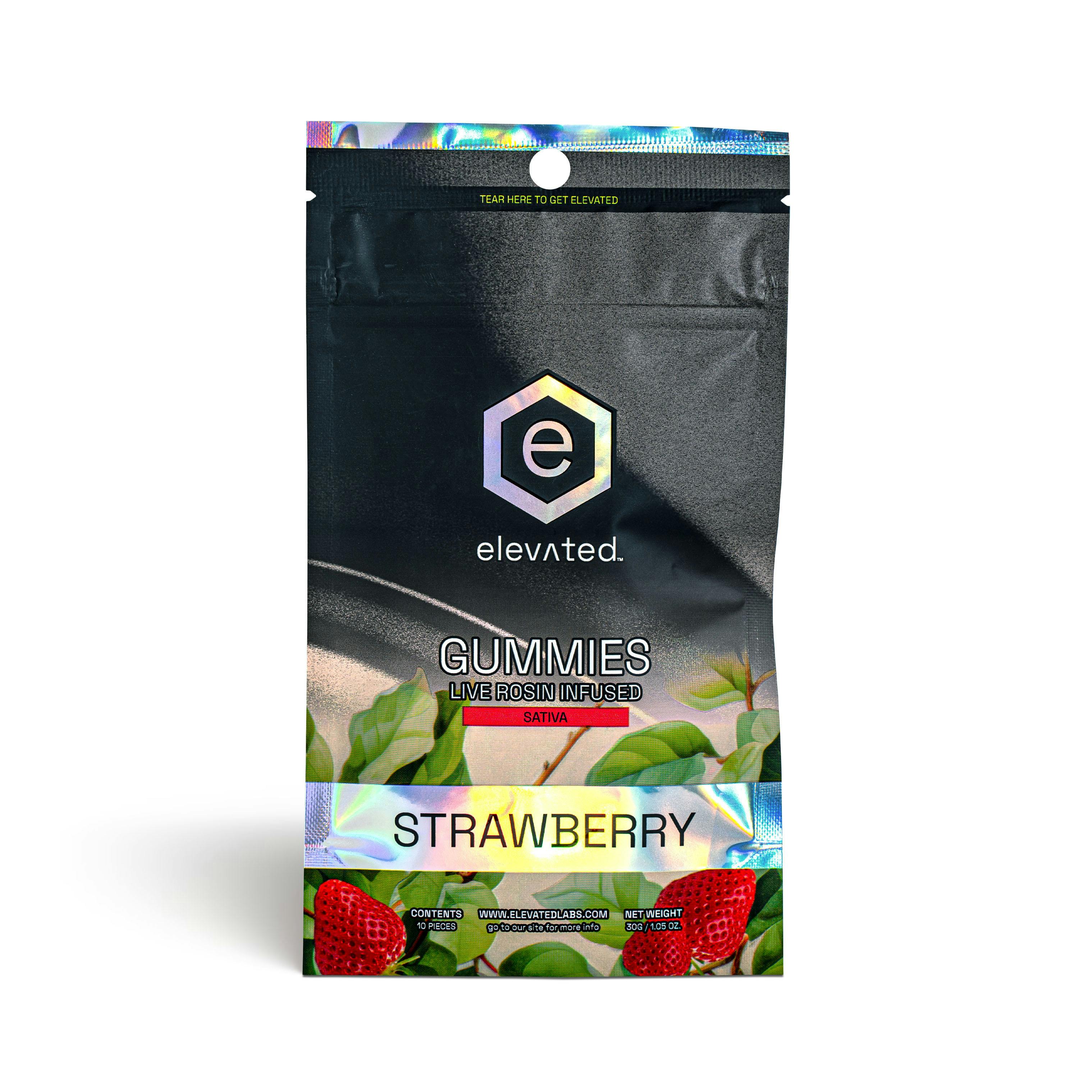 Strawberry Rosin Gummies