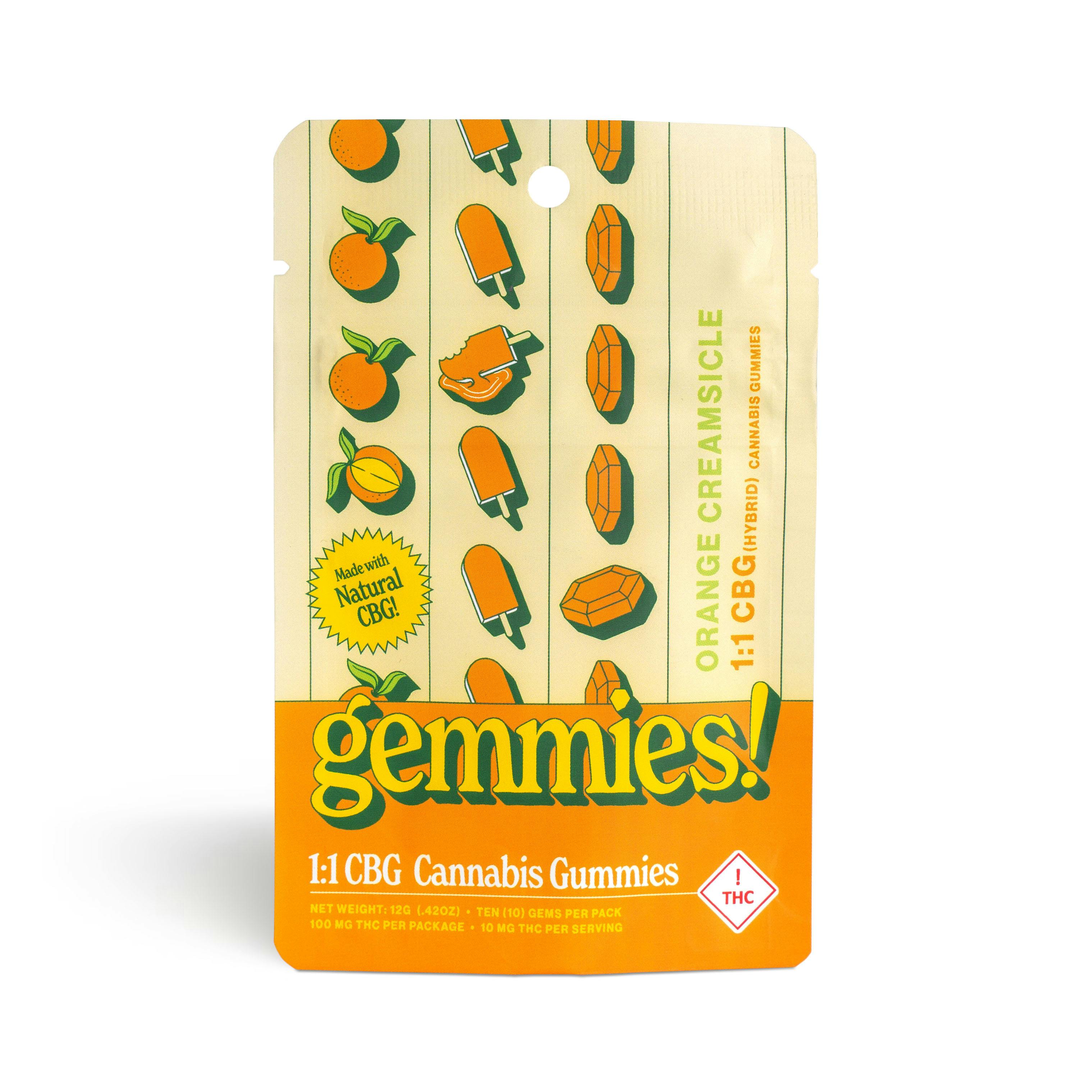 Orange Creamsicle Gemmies