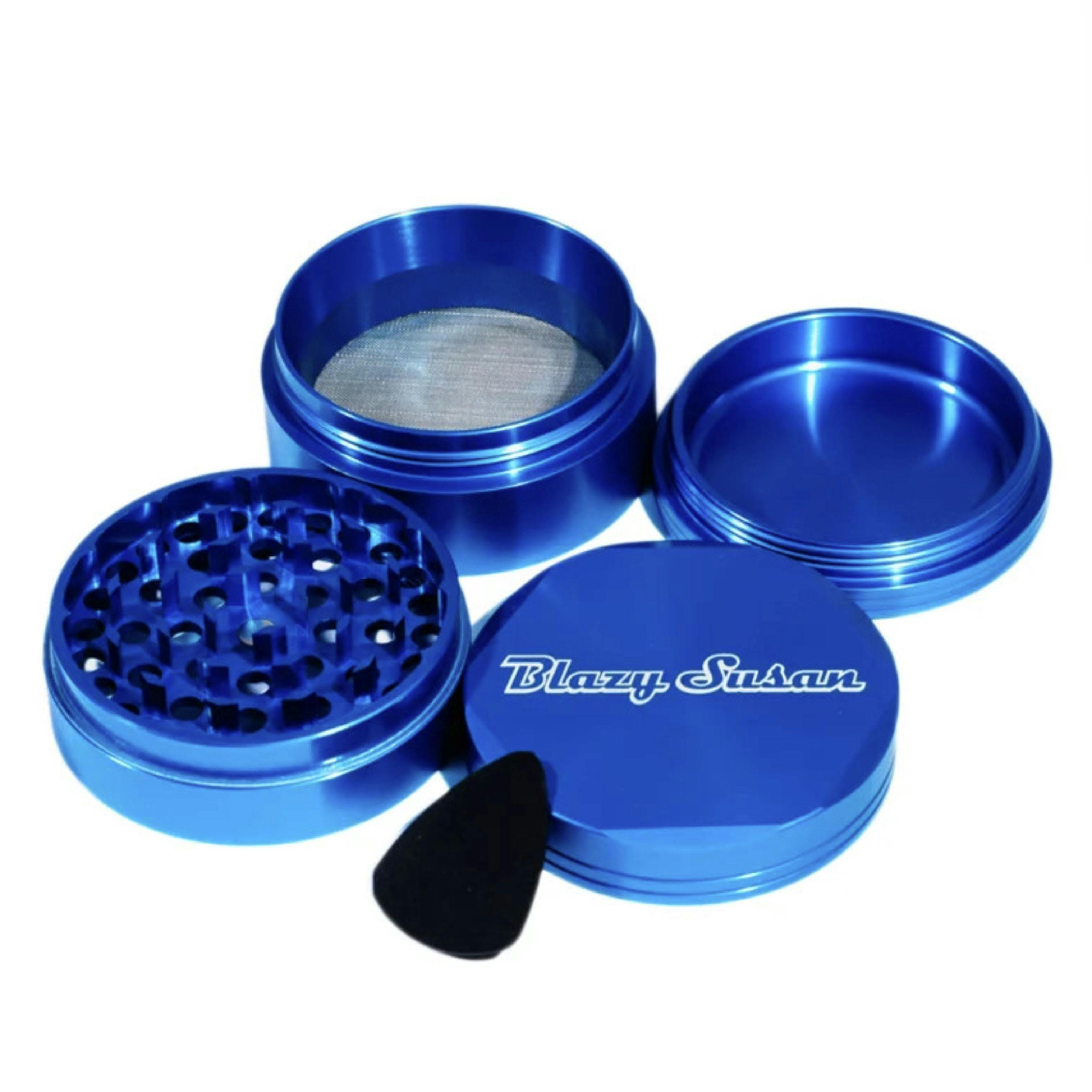 Blazy Susan Blue Grinder 4pc - $30