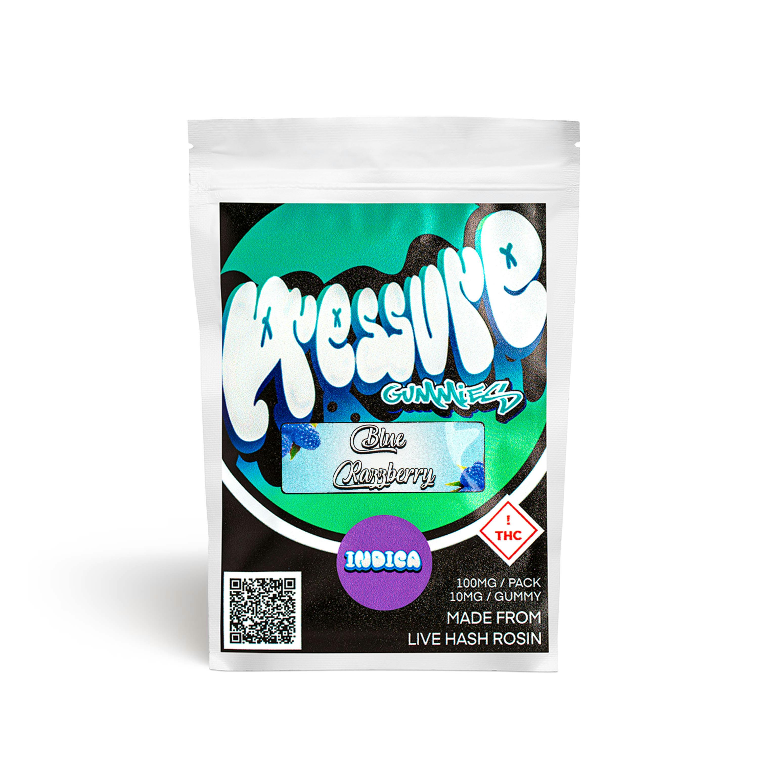 Blue Raspberry Rosin Gummies