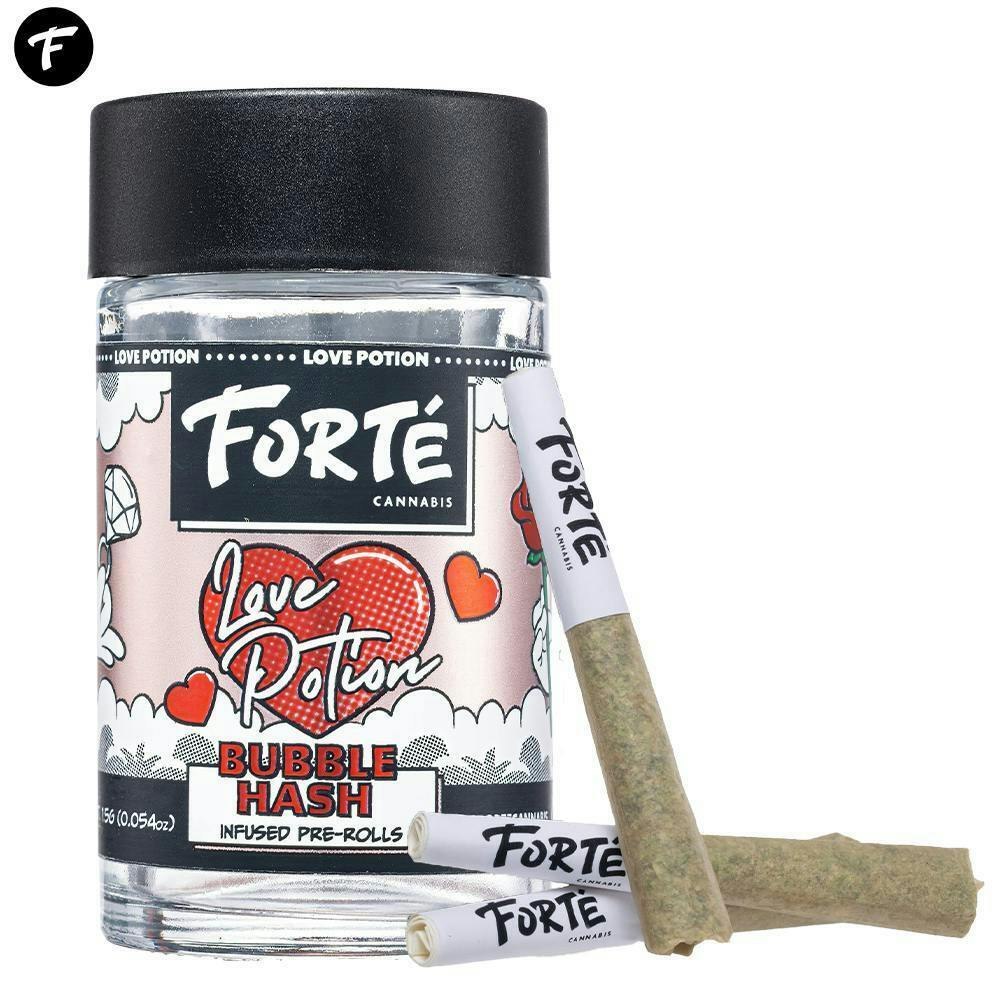 Love Potion Bubble Hash Infused Pre-Roll 3-pack