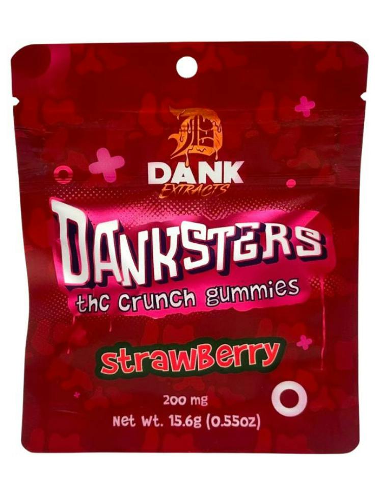 Strawberry Danksters Crunch Gummies