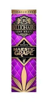 Billionaire Hemp Wraps | Majestic Grape