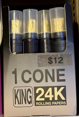 24K Gold Cone