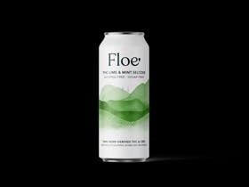 Floe THC + CBD Seltzer | Lime & Mint 5mg at Herbal Remedies of Maine