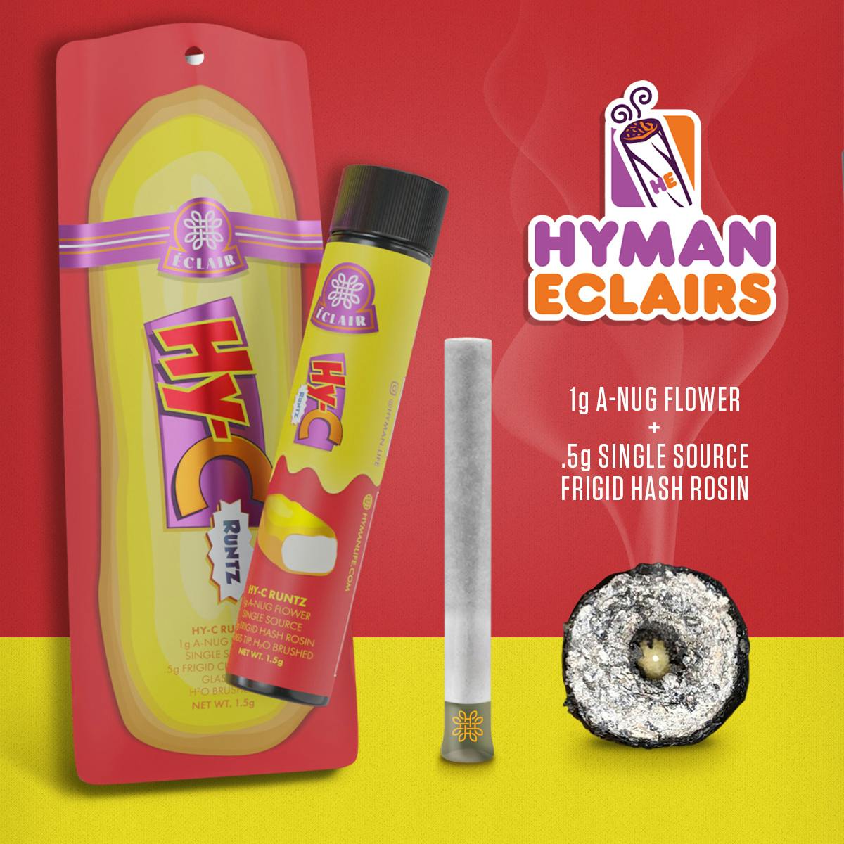 HY-C Runtz Infused Pre-Roll cannabis product